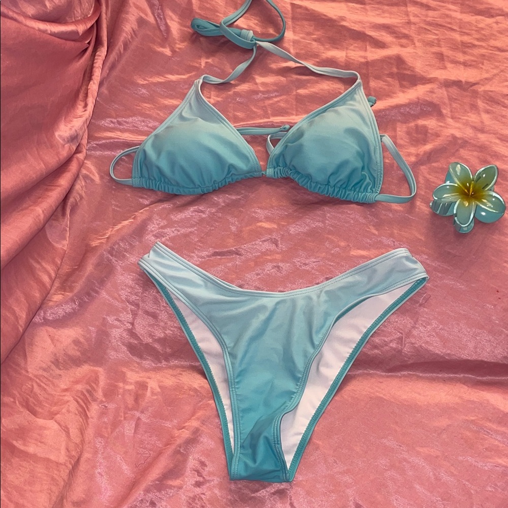 Fashion Nova Blue Bikini Set 🌺